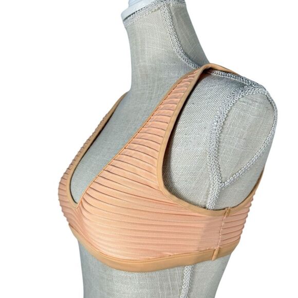 Revel Rey Peach Pleat Francis Bikini Top - Picture 3 of 6